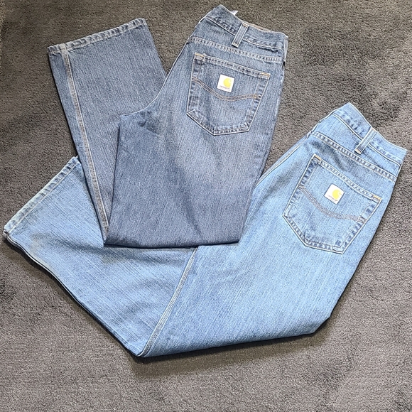 Bundle!! 2 Men’s Carhartt Jeans size 32x32 - Picture 1 of 13
